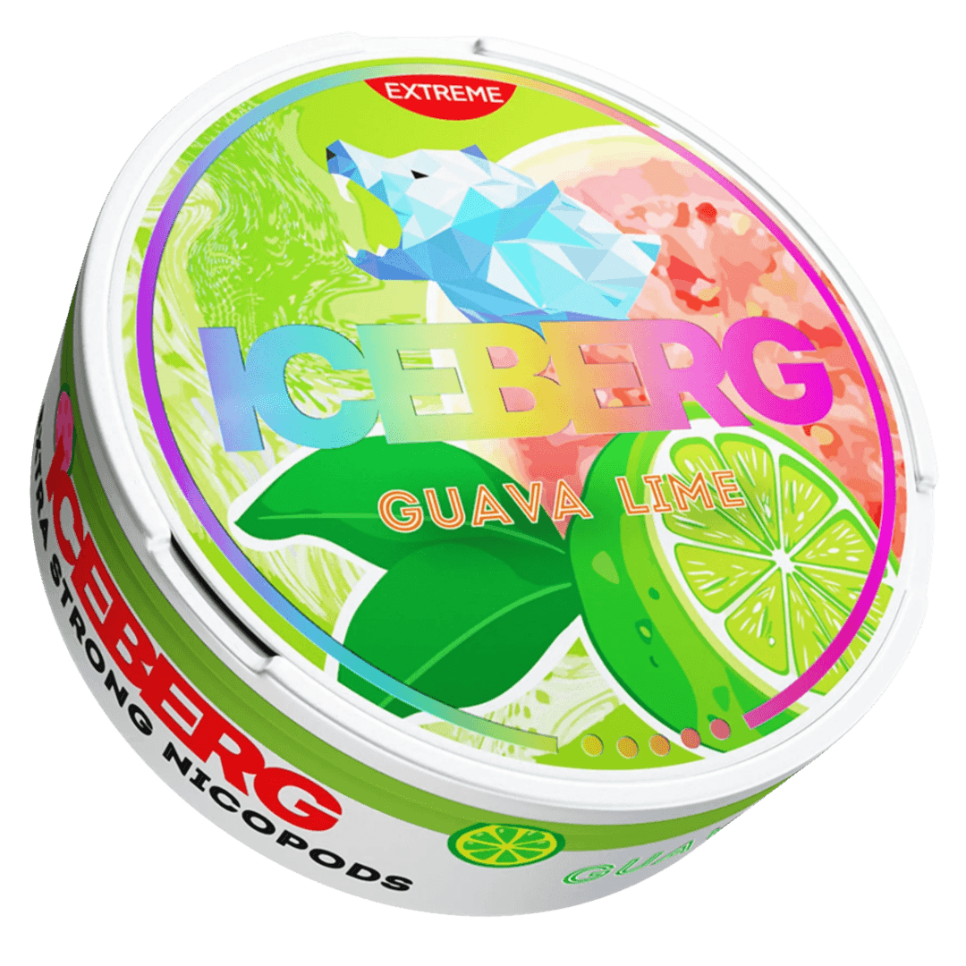 ICEBERG Guava Lime 30mg (5 Pack)