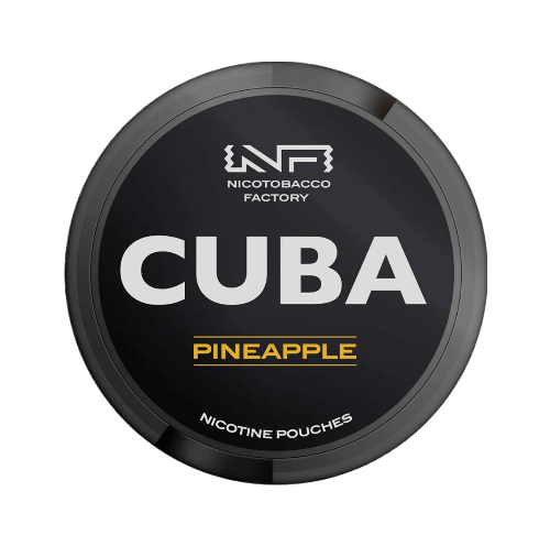 Cuba Black Pineapple Nicotine pouches snus asia philippines fruit