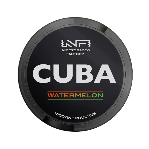 Cuba Black Watermelon Nicotine pouches snus asia philippines fruit
