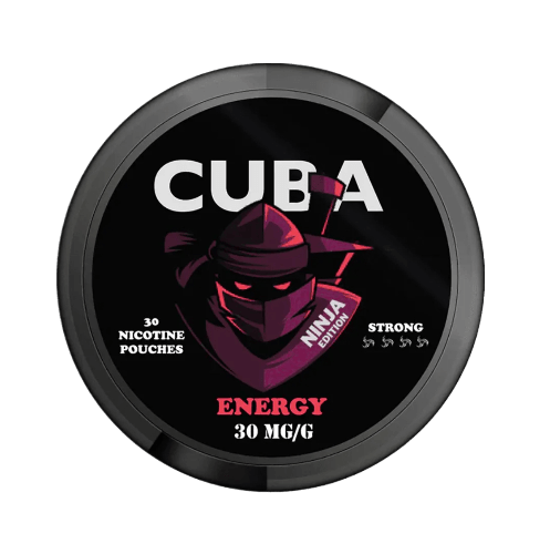 Cuba Ninja Energy Drink Flvaor Nicotine Pouches Fruit Snus Asia Philippines