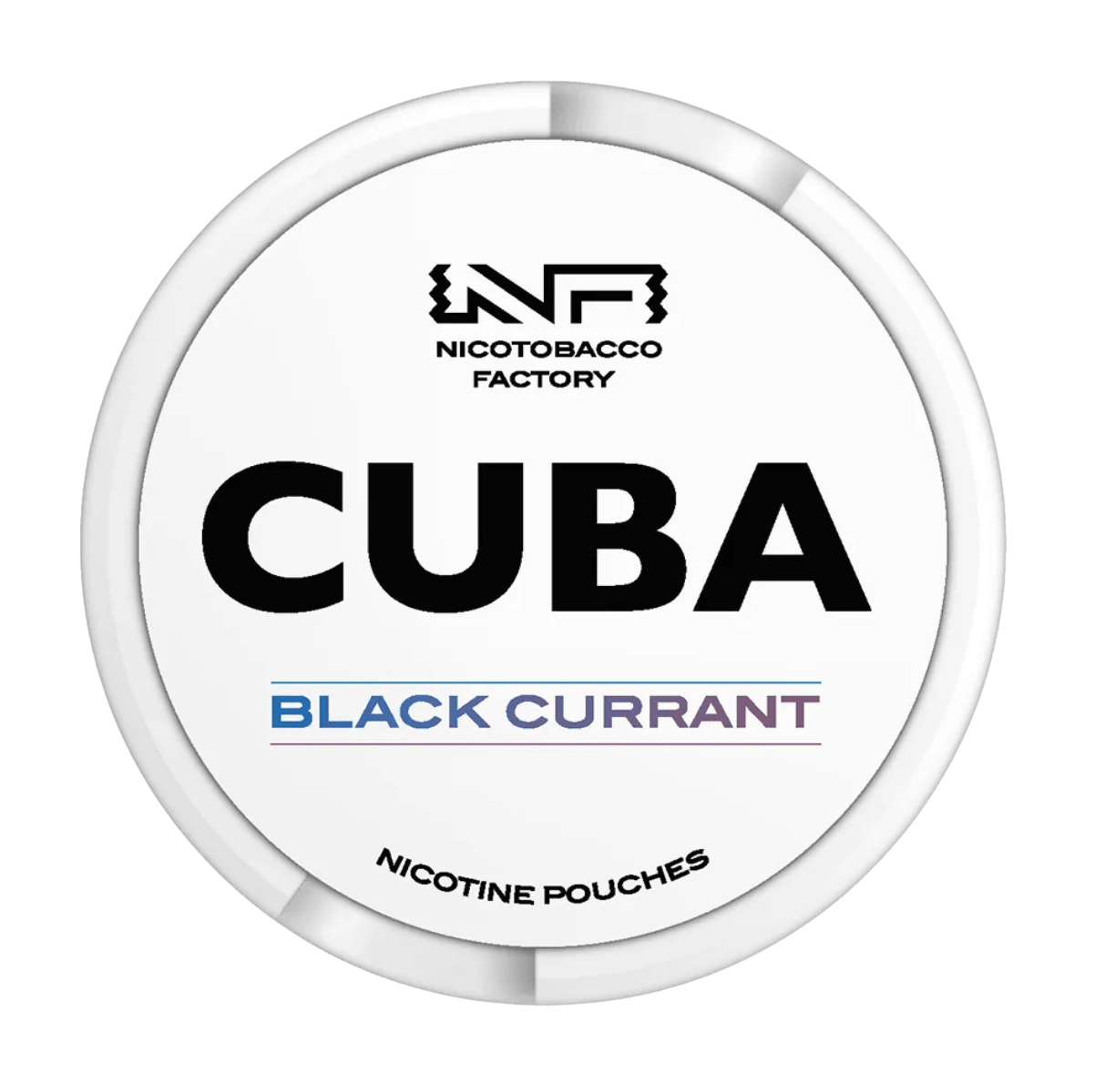 Cuba White Black Currant Nicotine Pouches Fruit Snus Asia Philippines