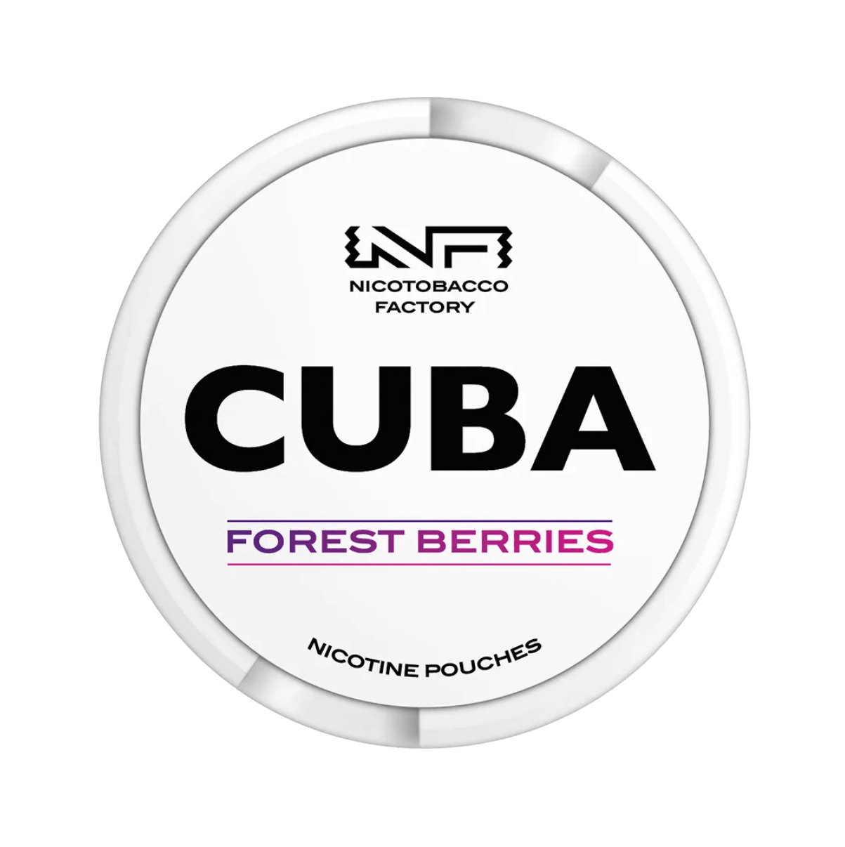 Cuba White Forest Berries Nicotine Pouches Fruit Snus Asia Philippines