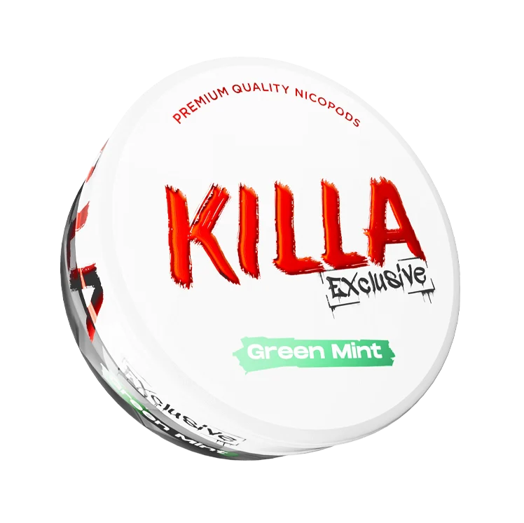 Killa Exclusive Green Mint  13.2mg (5-Pack)