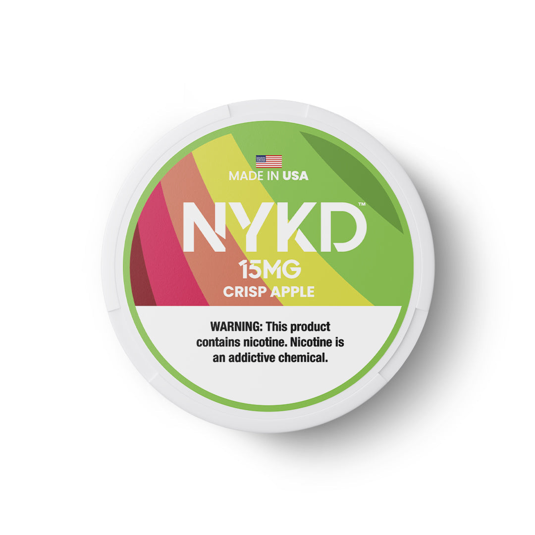 NYKD Nicotine Pouches - Crisp Apple (5-Pack)
