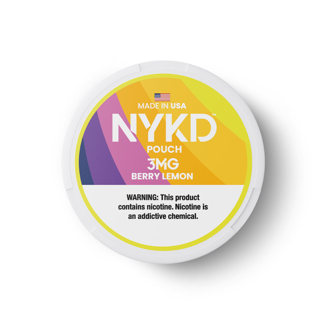 NYKD Nicotine Pouches - Berry Lemon (5-Pack)