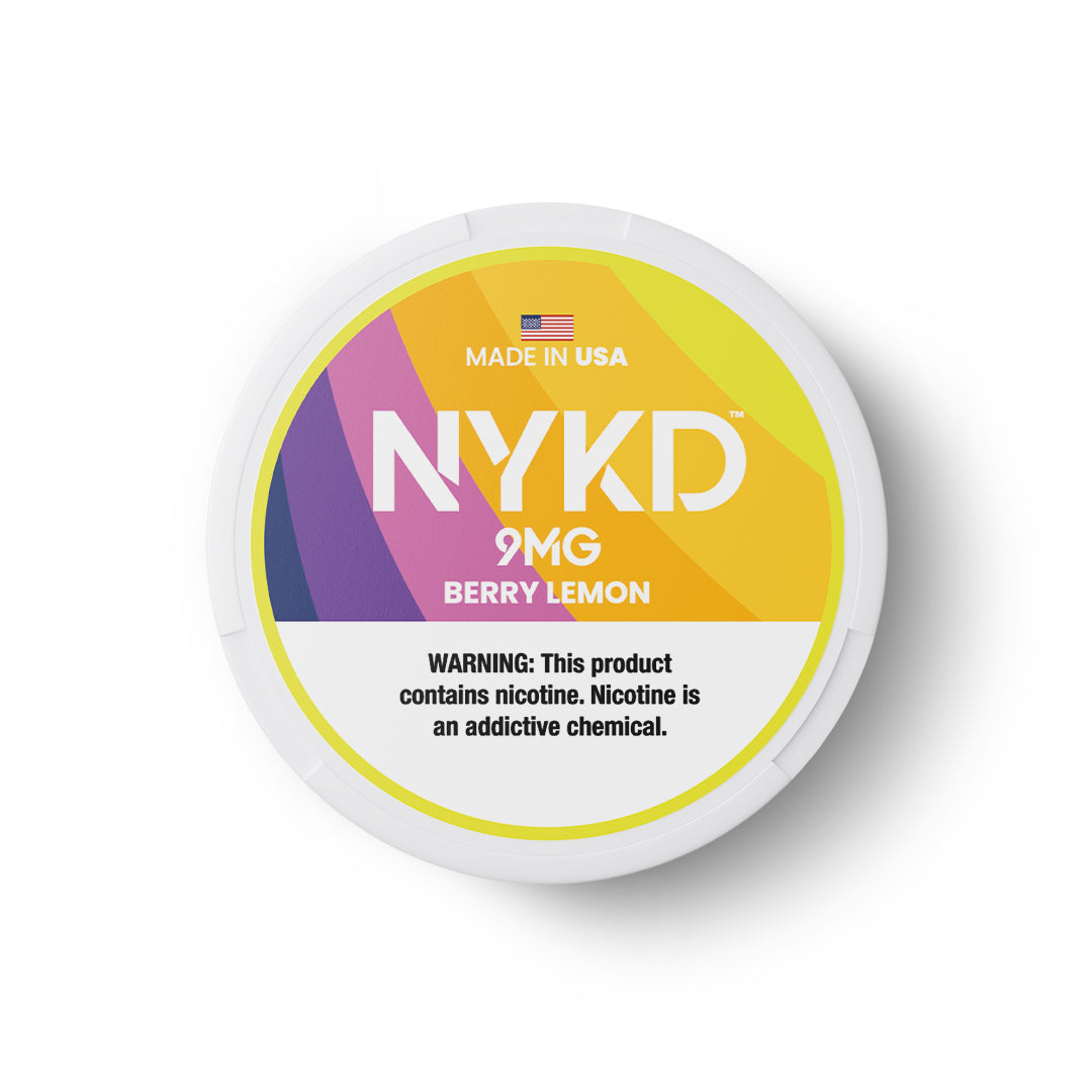 NYKD Nicotine Pouches - Berry Lemon (5-Pack)