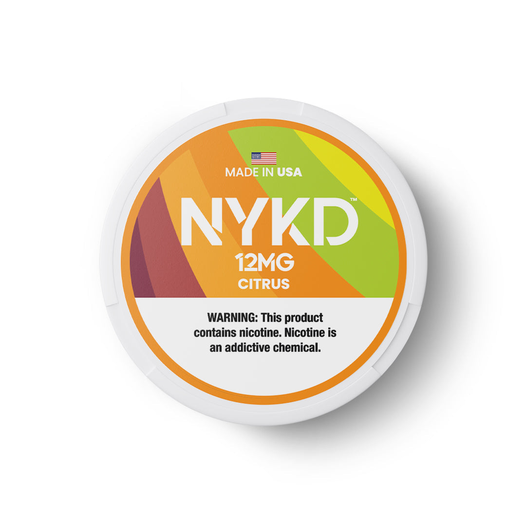 NYKD Nicotine Pouches - Citrus (5-Pack)