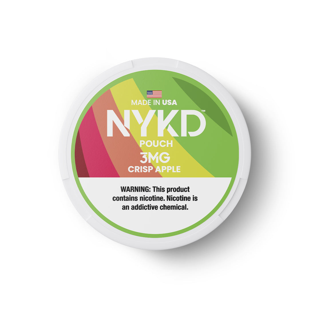 NYKD Nicotine Pouches - Crisp Apple (5-Pack)
