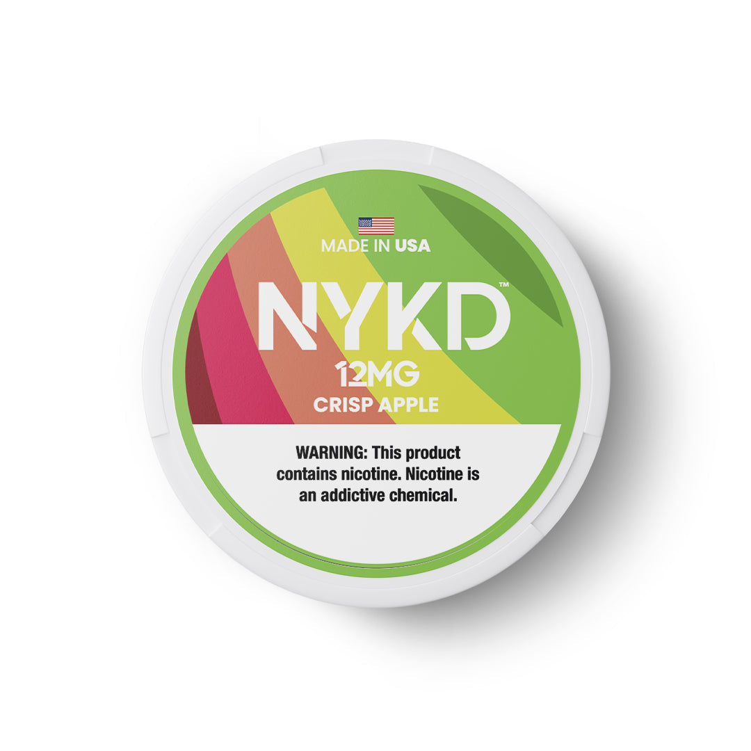 NYKD Nicotine Pouches - Crisp Apple (5-Pack)