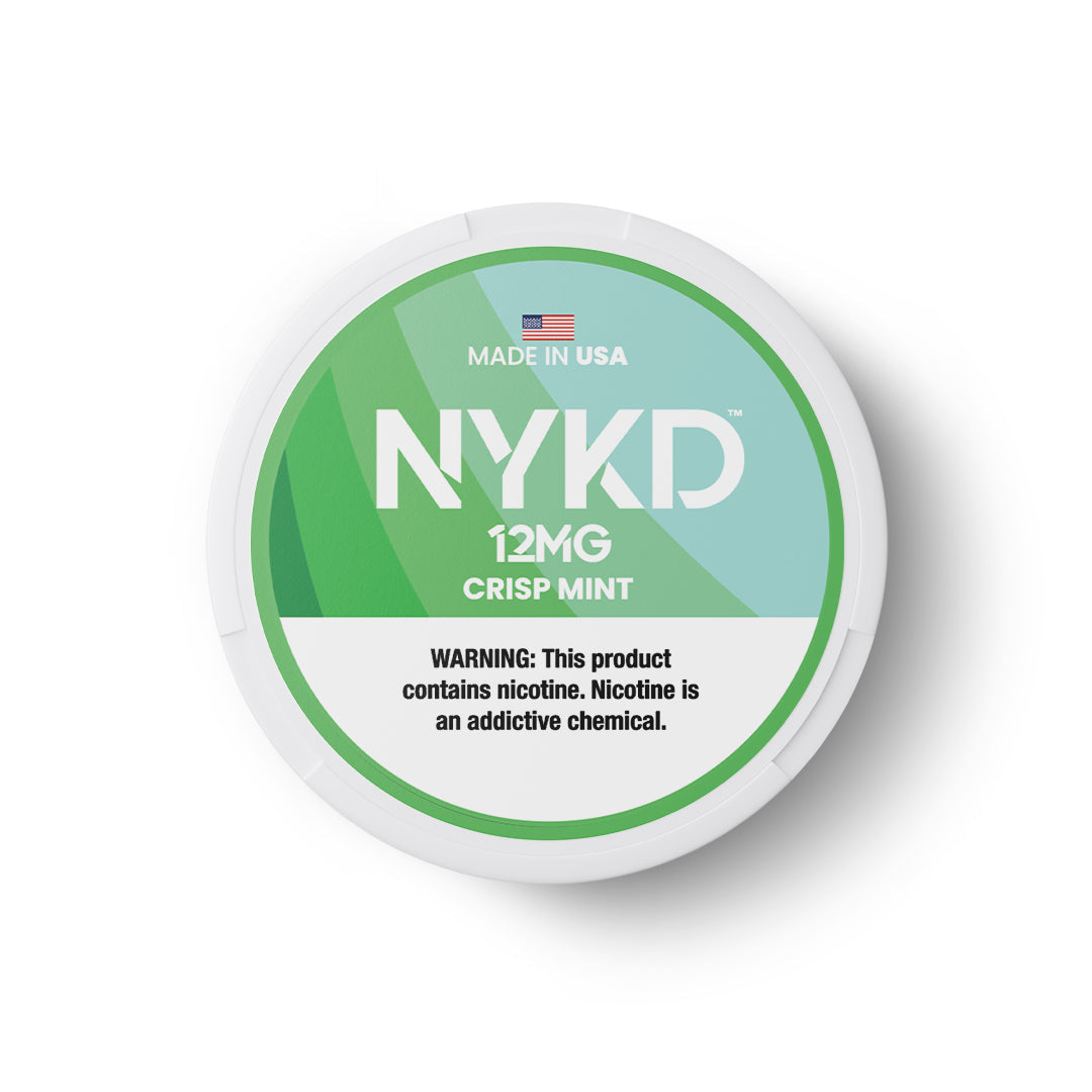 NYKD Nicotine Pouches - Crisp Mint (5-Pack)