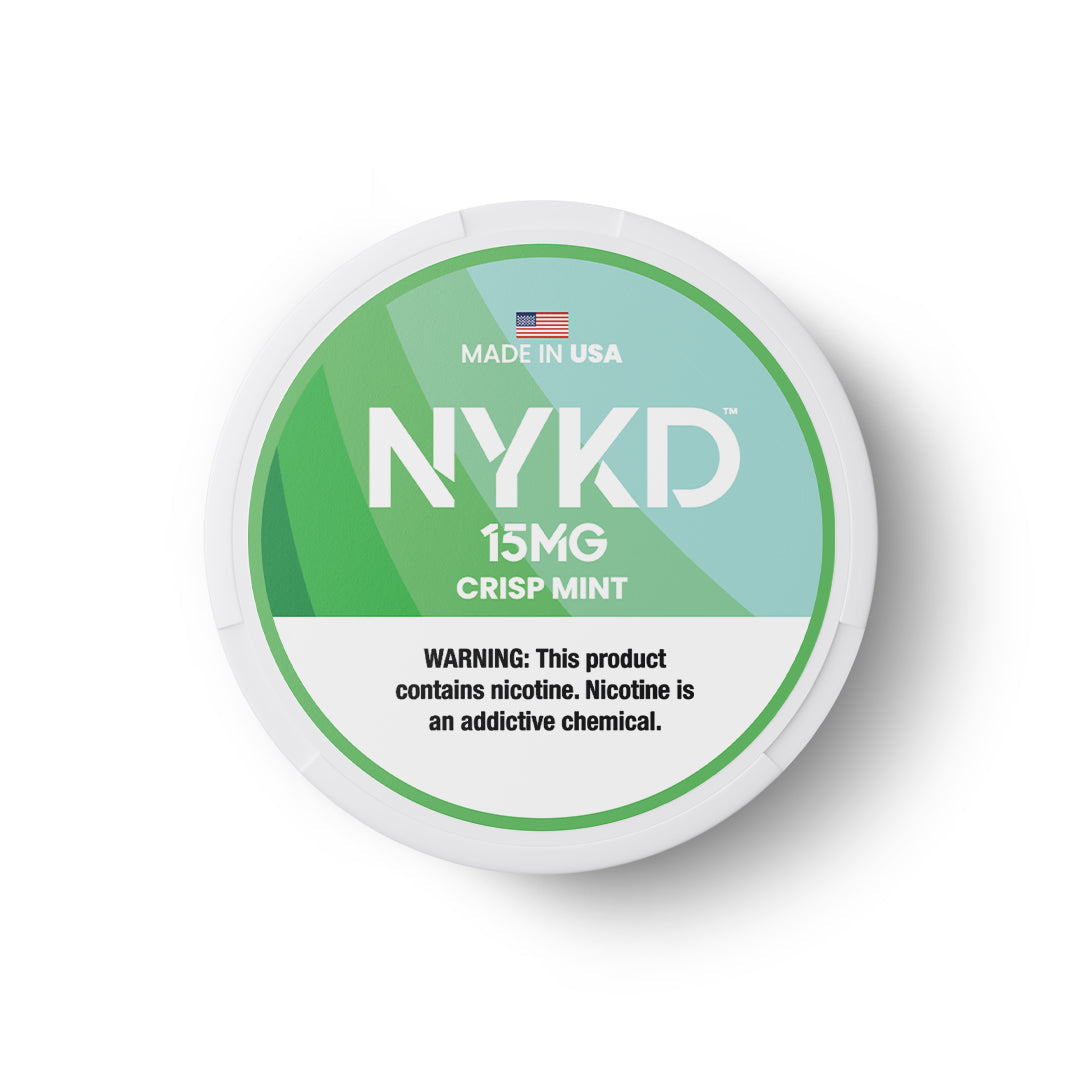 NYKD Nicotine Pouches - Crisp Mint (5-Pack)