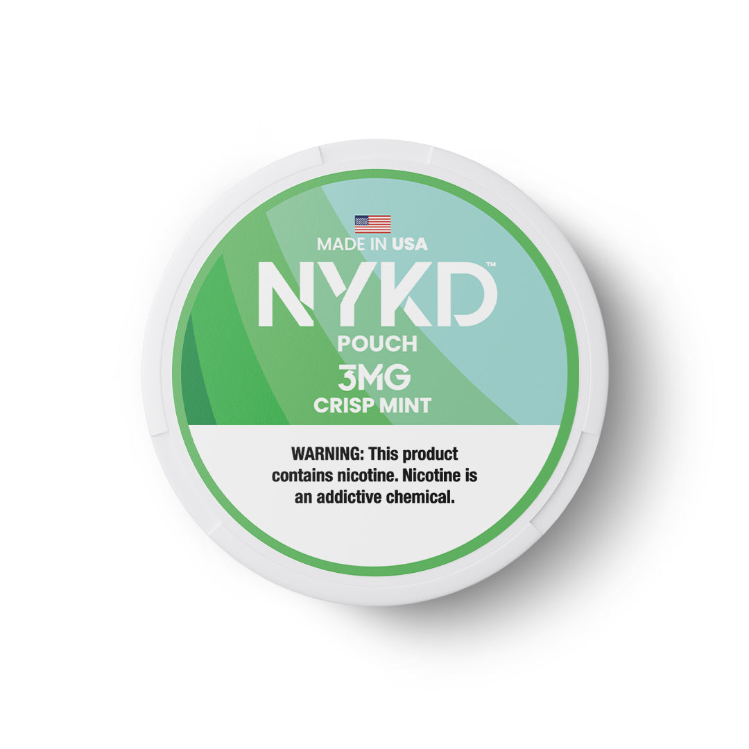 NYKD Nicotine Pouches - Crisp Mint (5-Pack)
