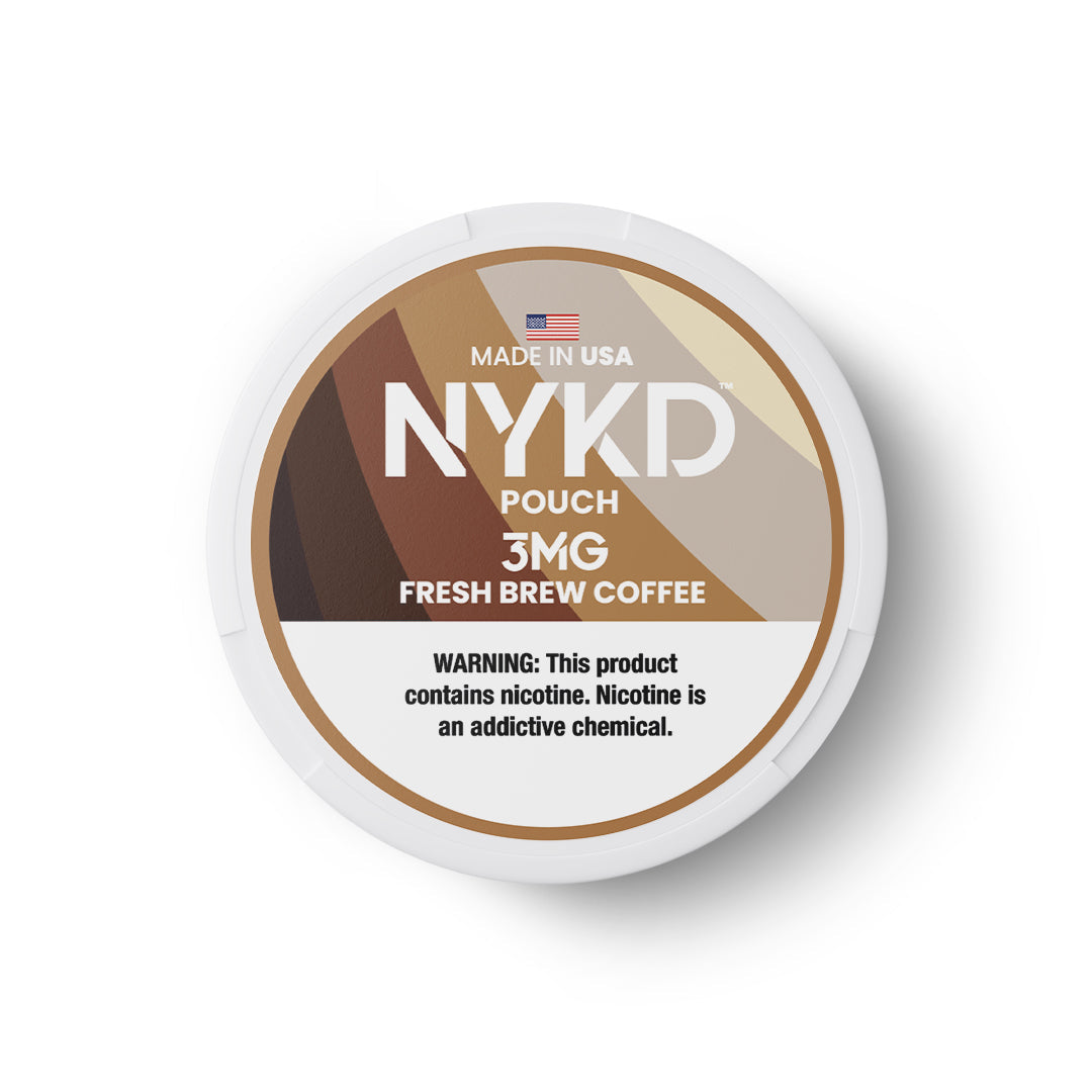 NYKD Nicotine Pouches - Fresh Brew Coffee (5-Pack)