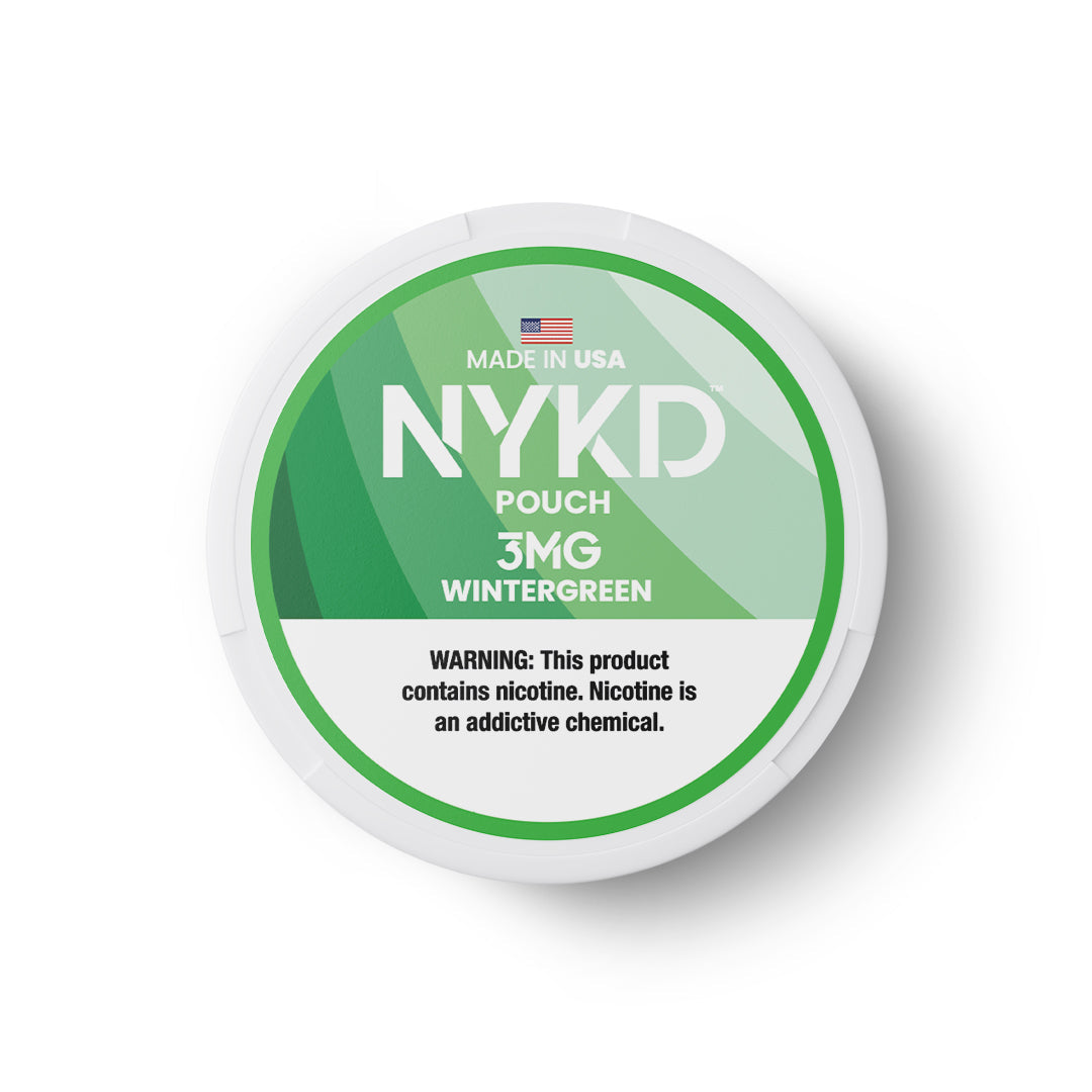 NYKD Nicotine Pouches - Wintergreen (5-Pack)