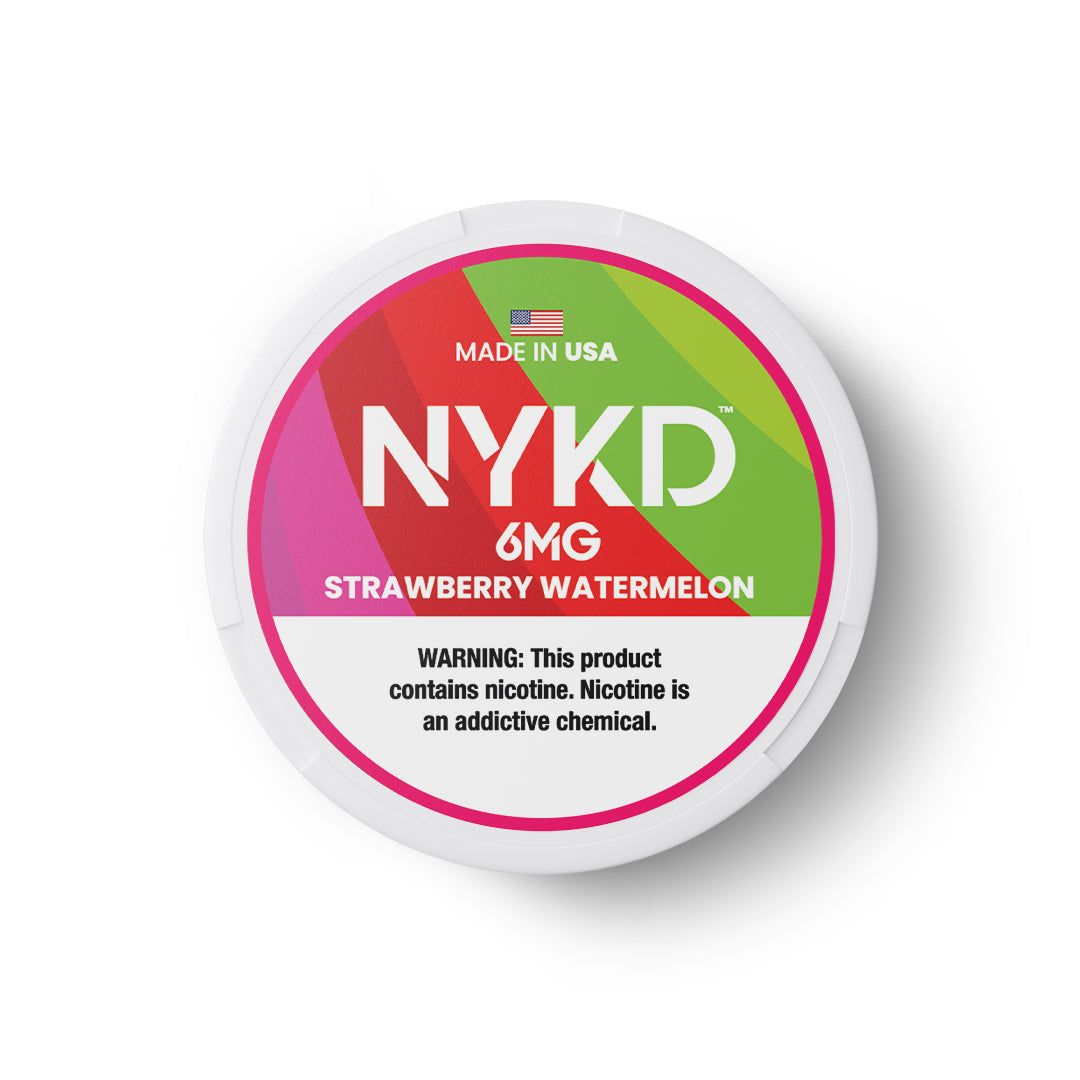 NYKD Nicotine Pouches - Strawberry Watermelon (5-Pack)