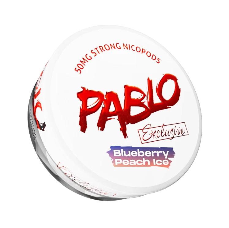 Pablo Exclusive Blueberry Peach Ice 30mg (5-Pack)