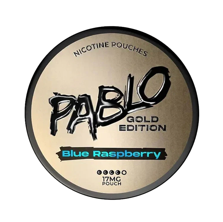 Pablo Gold Blue Raspberry 17mg (5-Pack)