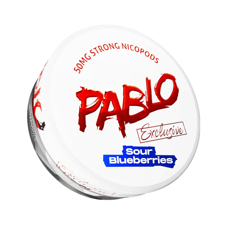 Pablo Exclusive Sour Blueberries 30mg (5-Pack)