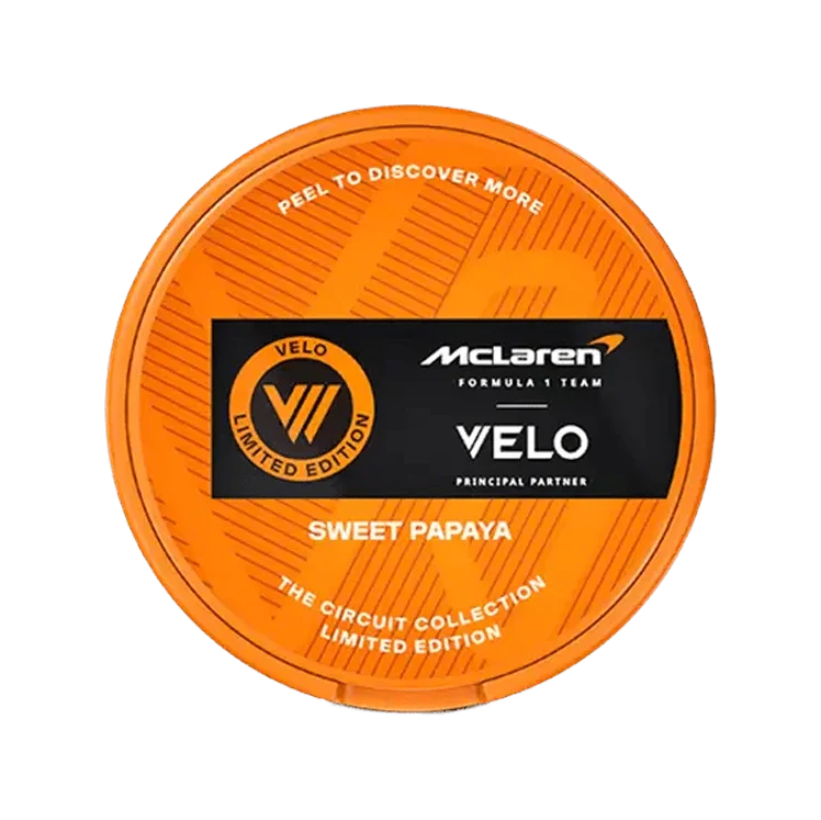 Velo Mclaren F1 Sweet Papaya 8mg (5-Pack)
