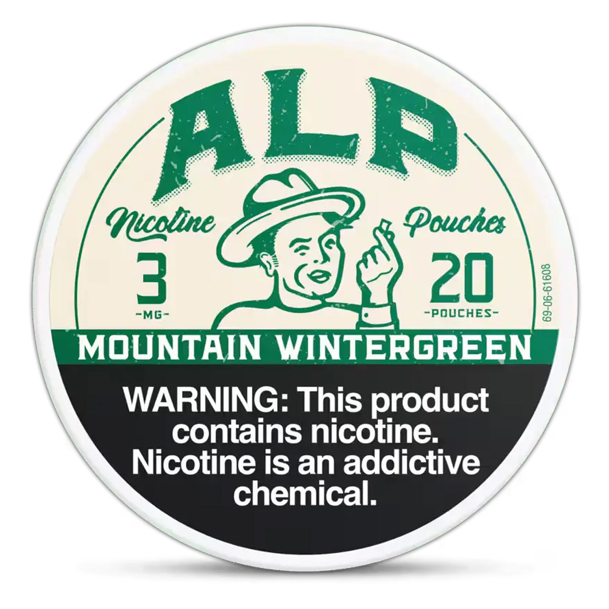 ALP Mountain Wintergreen 3mg (5-Pack)