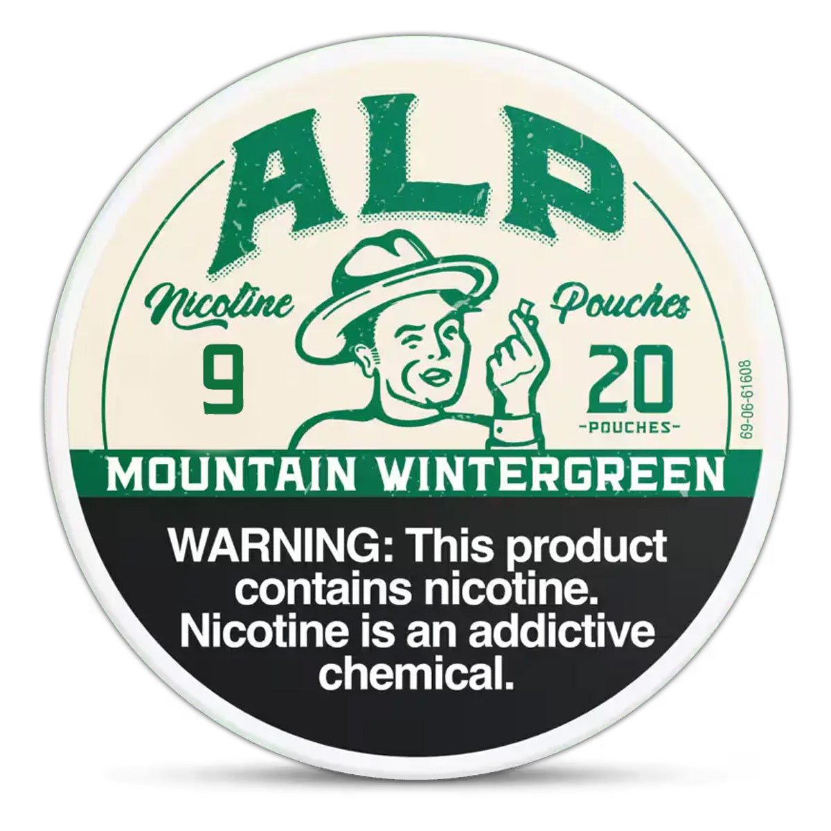 ALP Mountain Wintergreen 9mg (5-Pack)