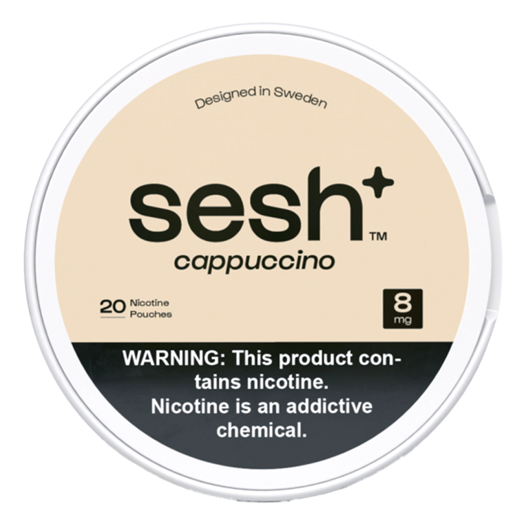 Sesh+ Cappuccino 8mg (5-Pack)