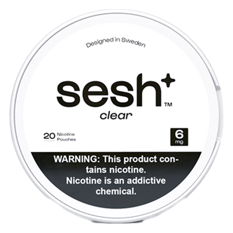 Sesh+ Clear 6mg (5-Pack)