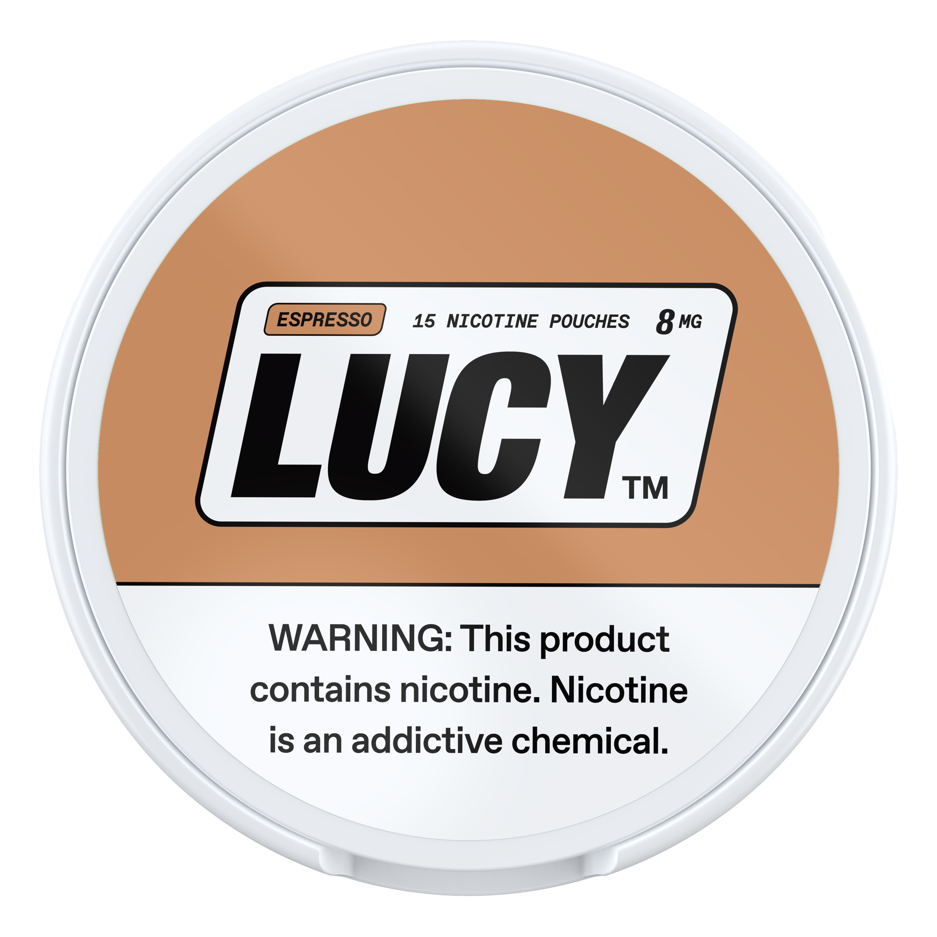 Lucy Pouches Espresso 8mg (5-Pack)