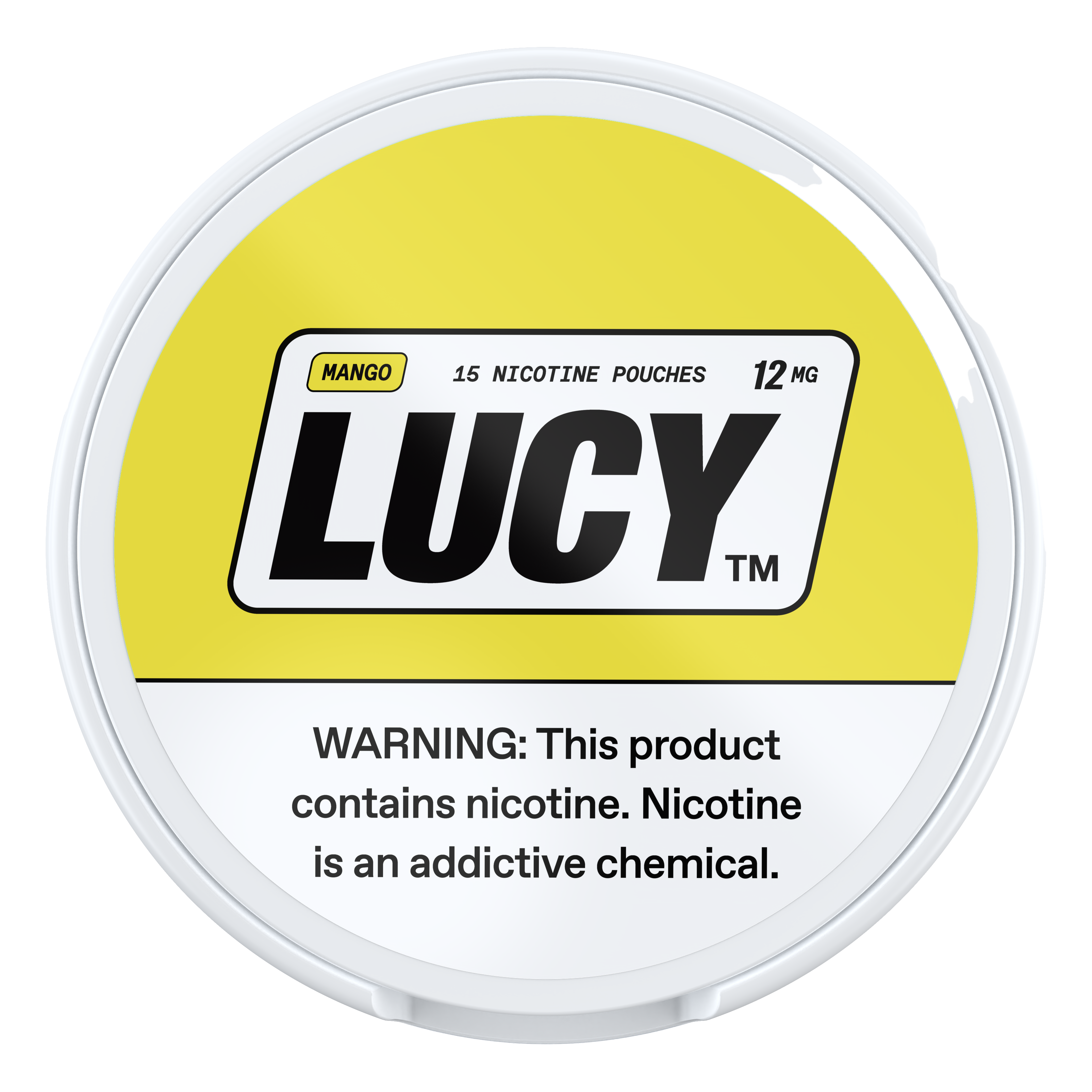 Lucy Pouches Mango 12mg (5-Pack)