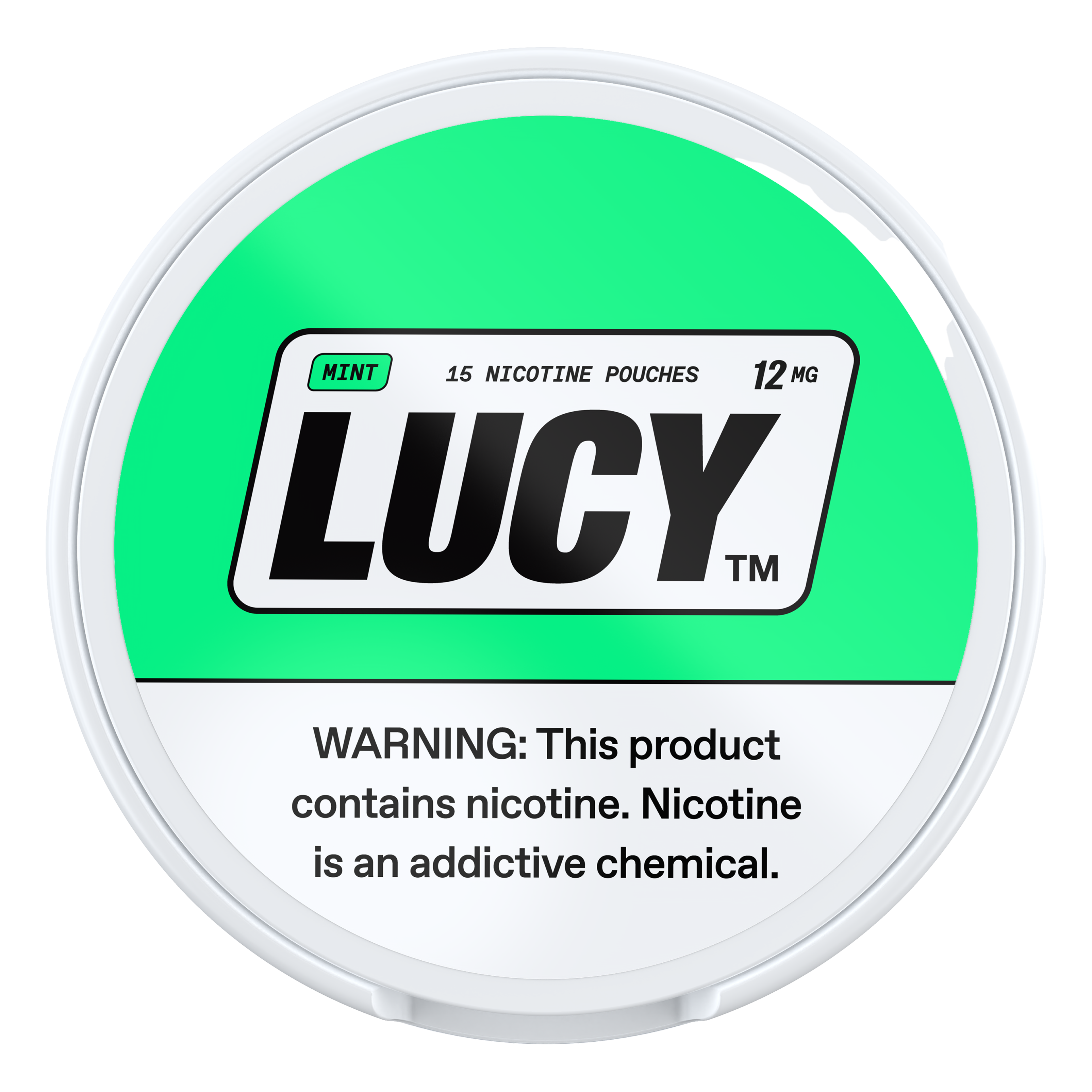 Lucy Pouches Mint 12mg (5-Pack)