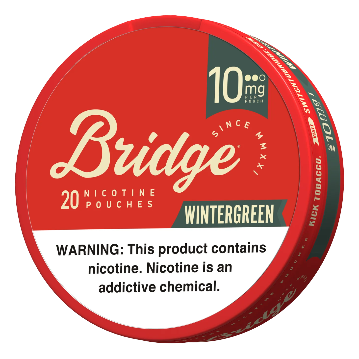 Bridge Wintergreen 10mg (5-Pack)