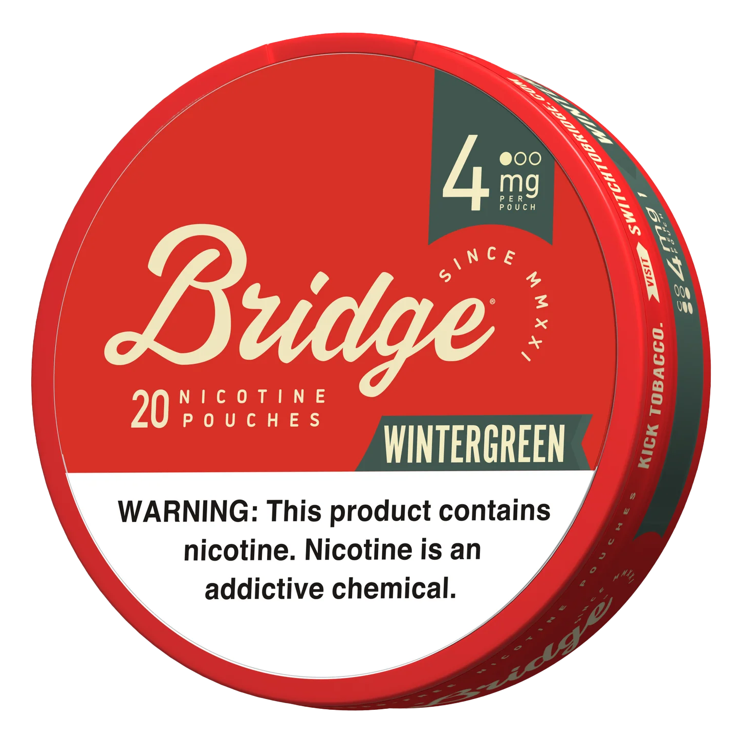Bridge Wintergreen 4mg (5-Pack)