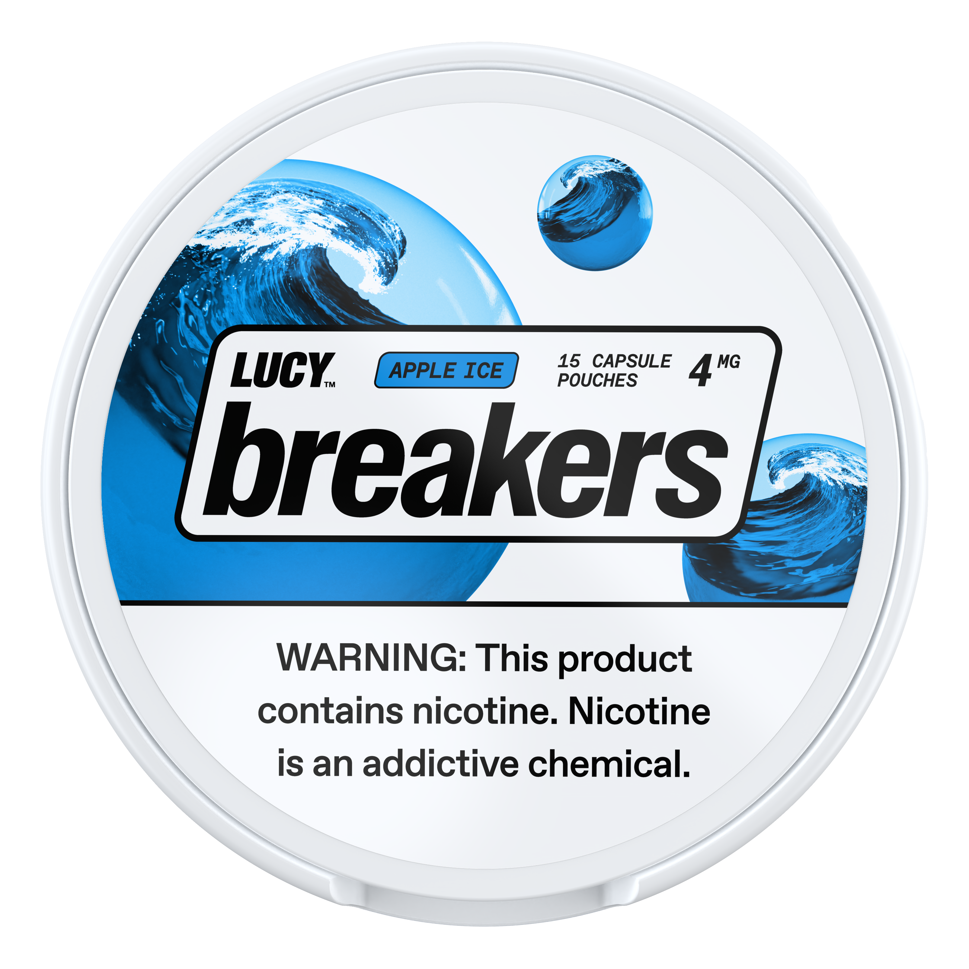 Lucy Breakers Apple Ice 4mg (5-Pack)