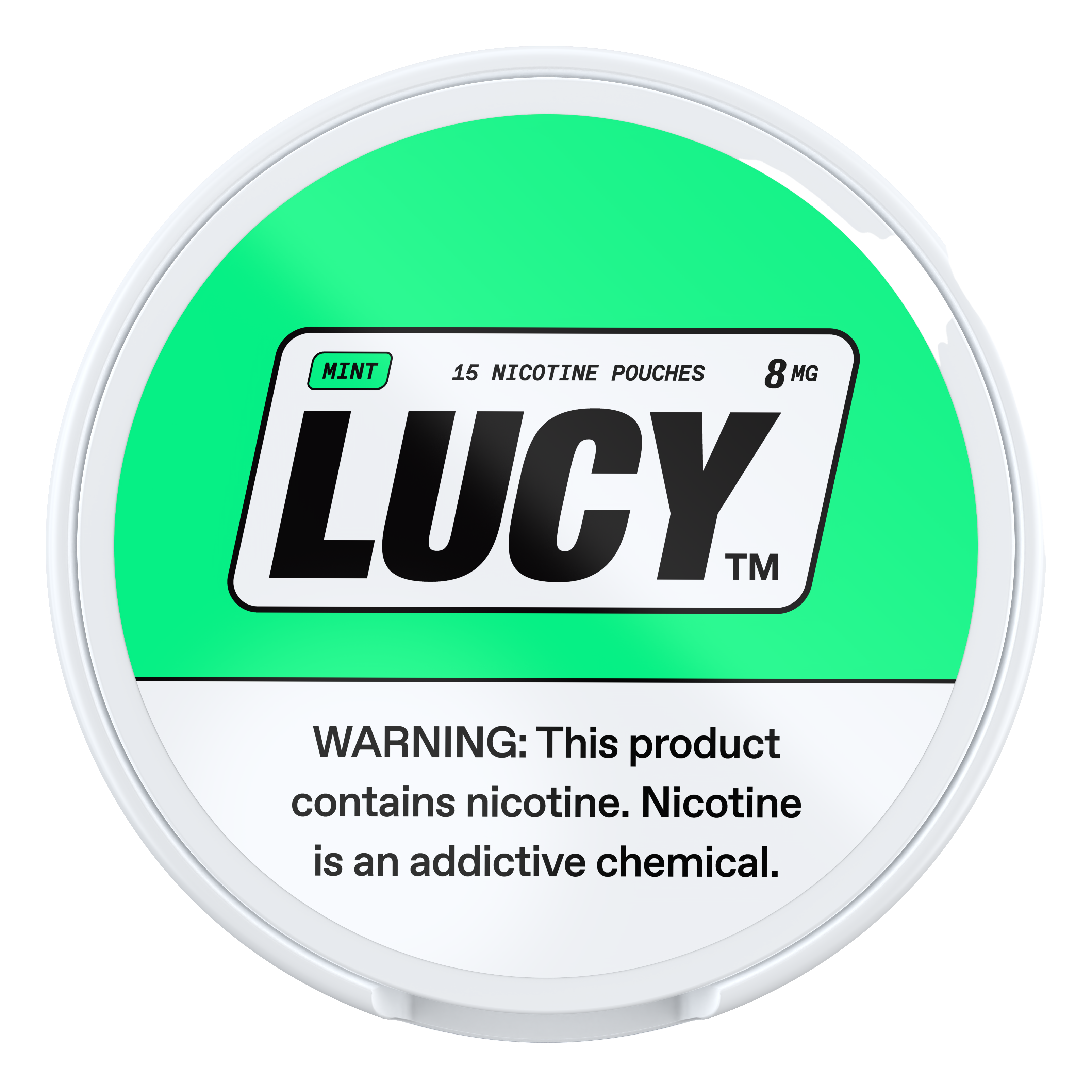 Lucy Pouches Mint 8mg (5-Pack)