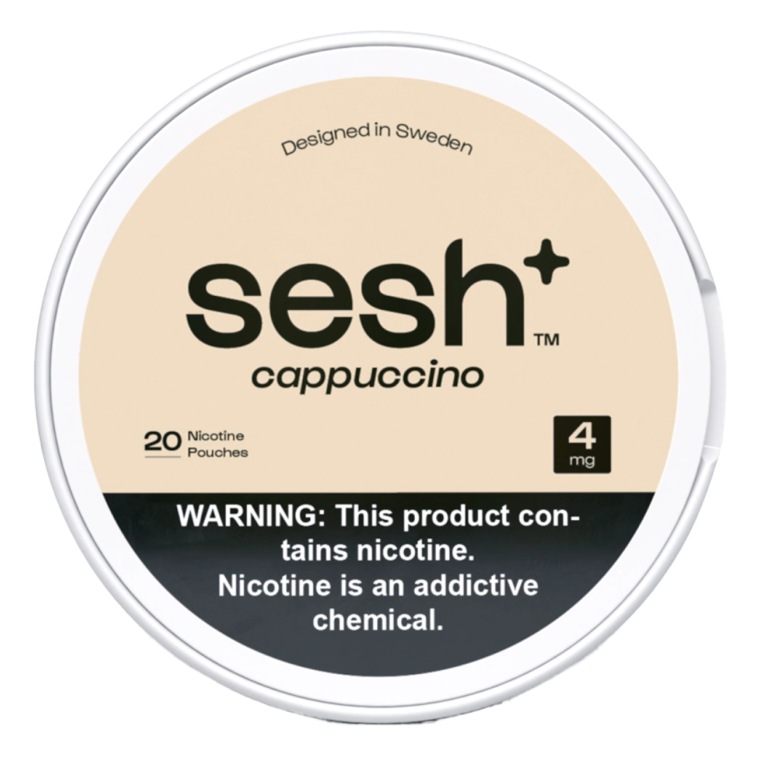 Sesh+ Cappuccino 4mg (5-Pack)