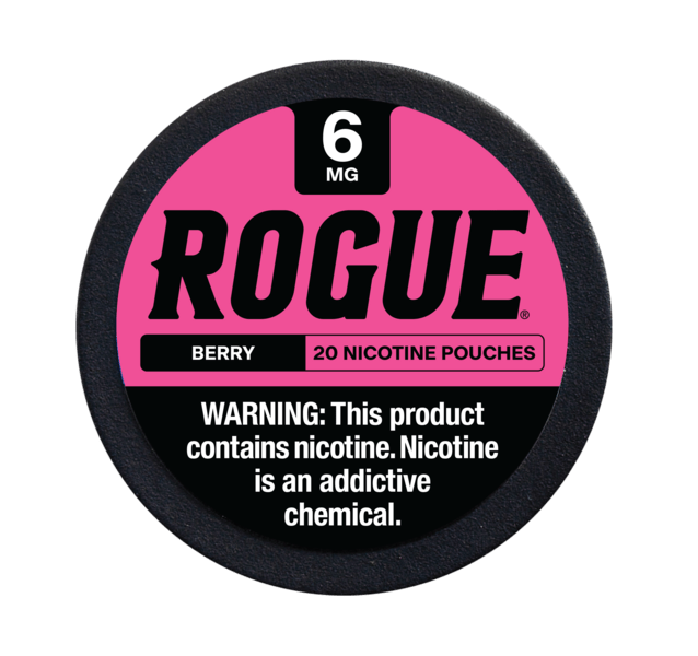 Rogue Berry 6mg Nicotine Pouches