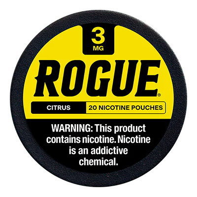 Rogue Citrus 3mg Nicotine Pouches