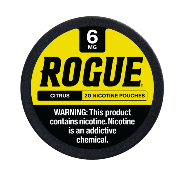Rogue Citrus 6mg Nicotine Pouches