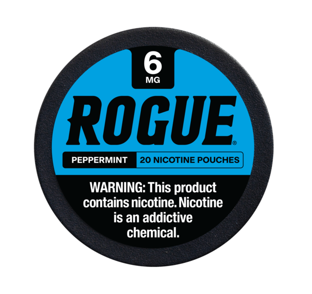 Rogue Peppermint 6mg Nicotine Pouches