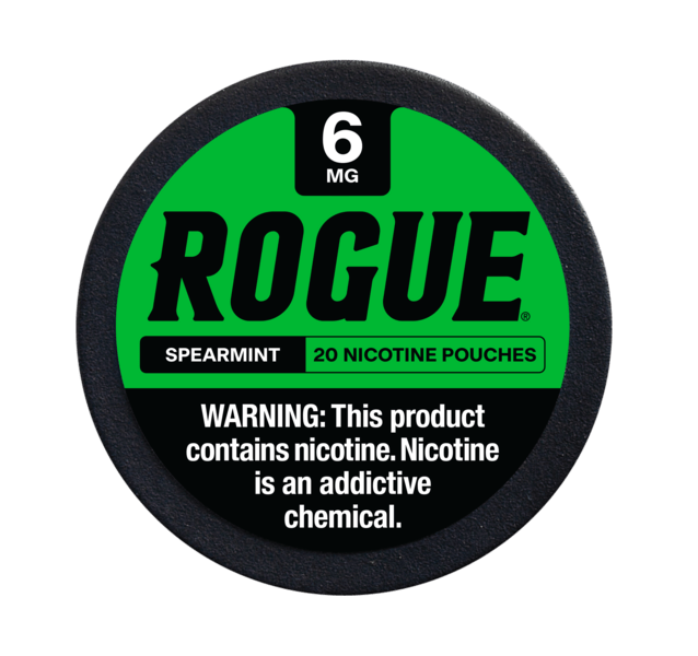 Rogue Spearmint 6mg Nicotine Pouches